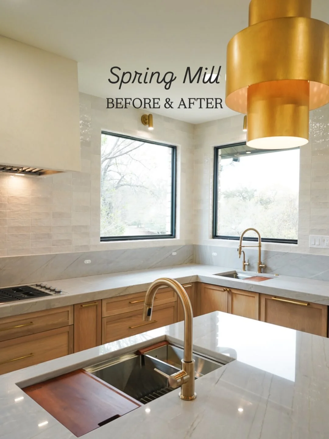 Our Spring Mill remodel is finally completed and we are so proud ✨

We reimagined every inch with a modern approach - layering warm wood tones, soft textures, and thoughtful lighting to create a home that feels both elevated and inviting.

Let&rsquo;