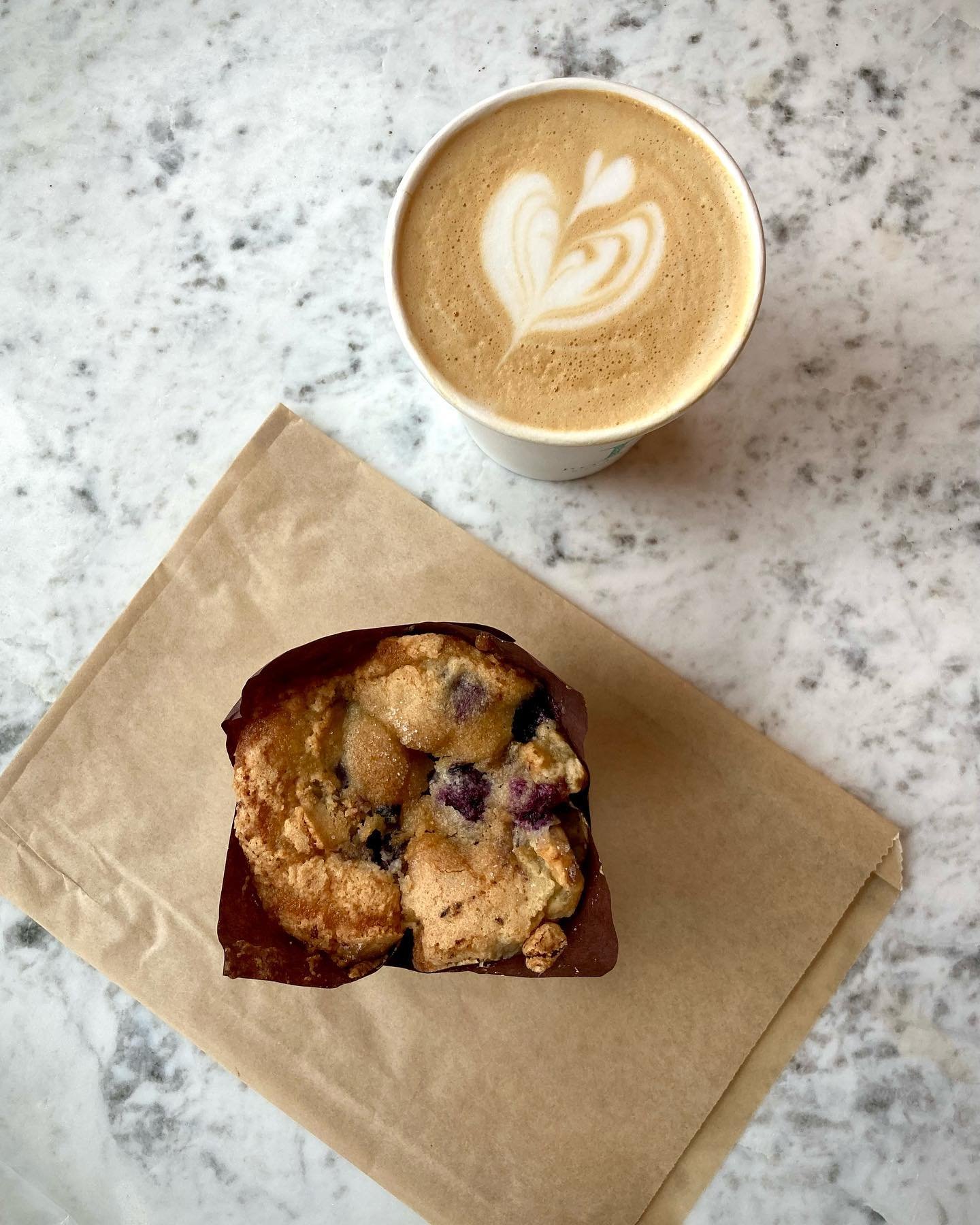 We have fresh blueberry muffins and chocolate chip cookies in stock! 
The perfect weekend pick me up. 🫐☕️