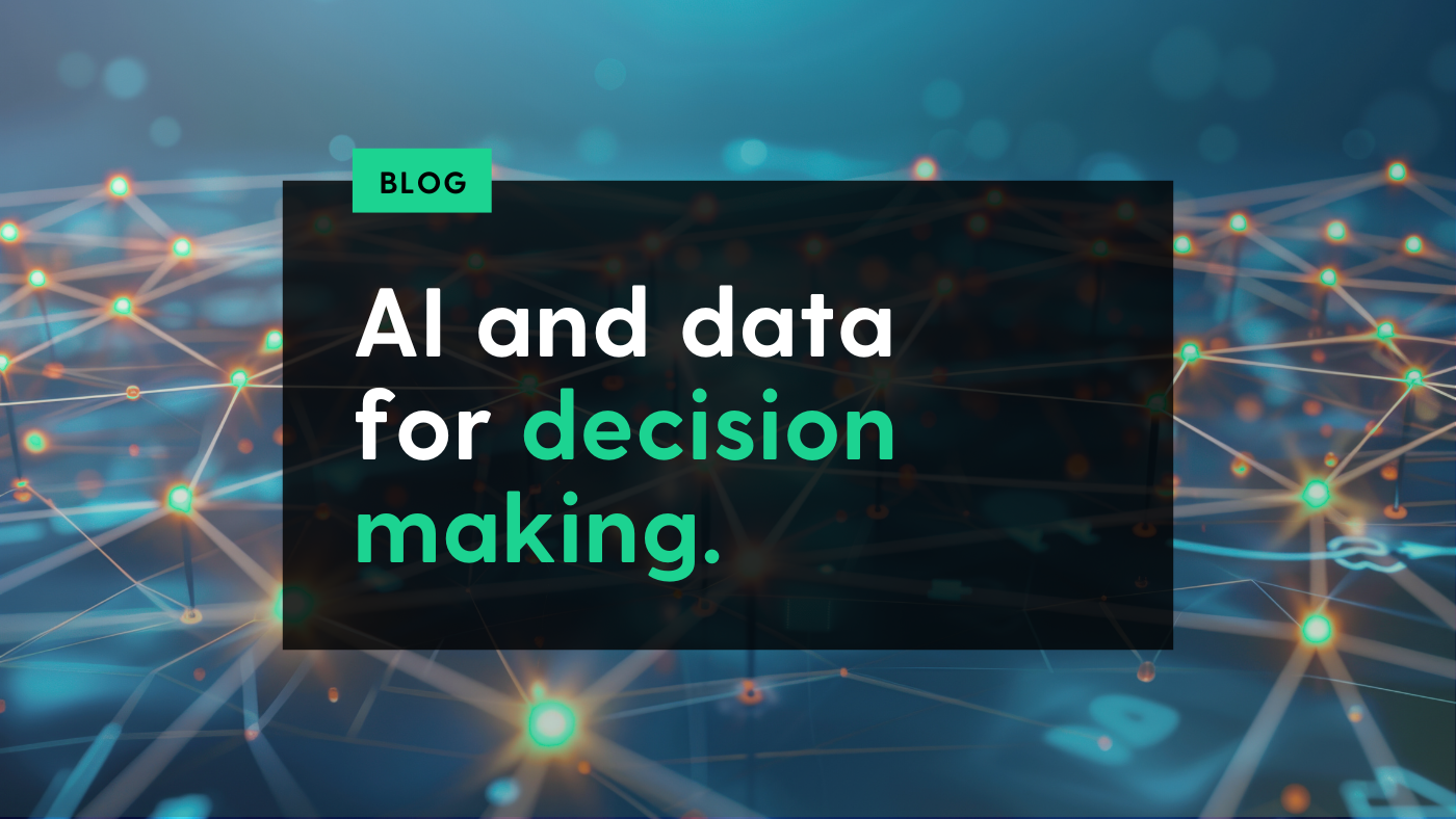 AI and Data for decision making