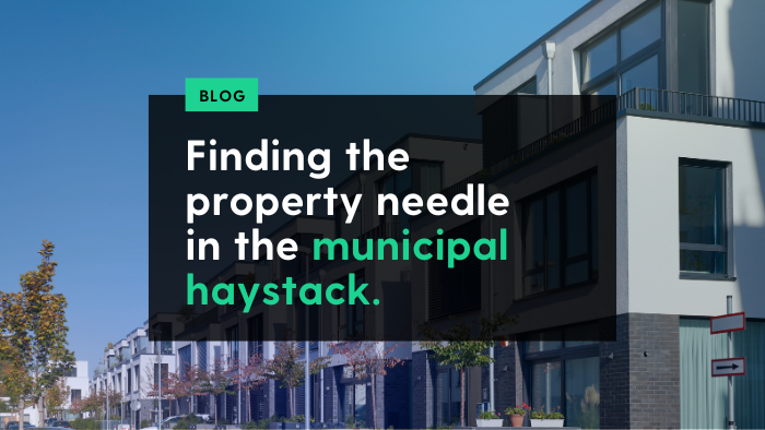 Finding the property needle in the municipal haystack: a LandLogic case study