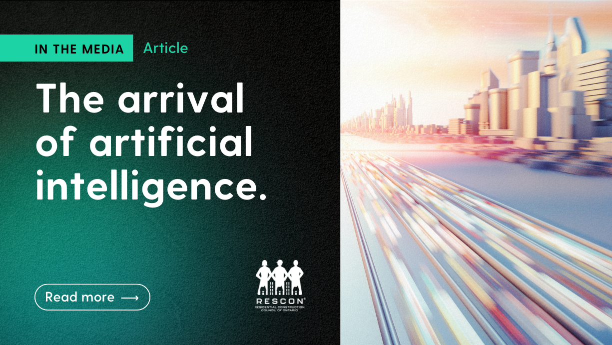 The arrival of artificial intelligence