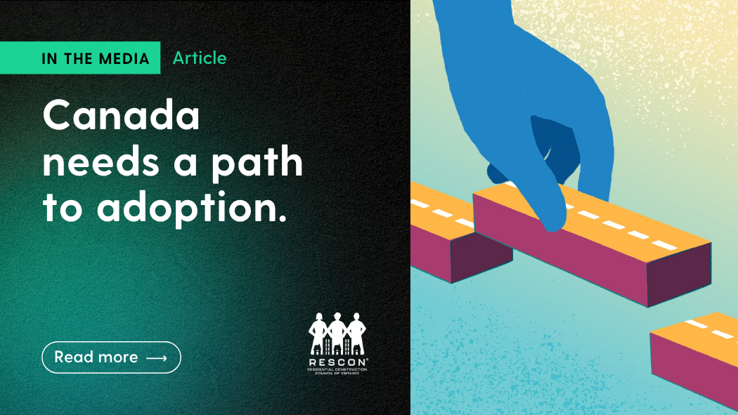 Canada needs a path to adoption.