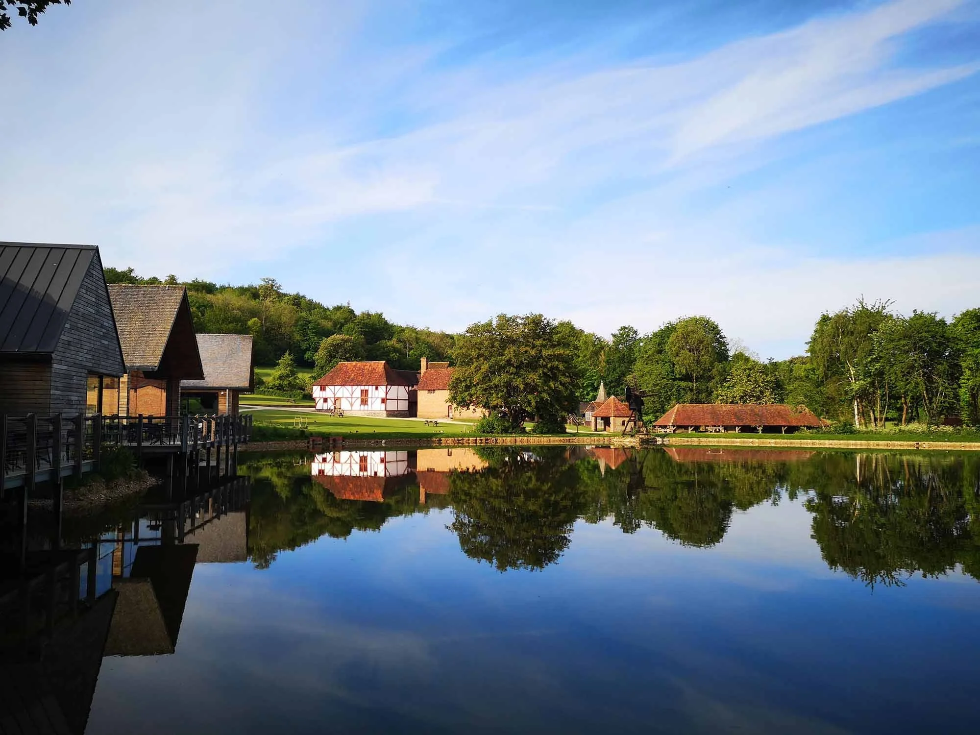 Weald and Downland museum places to visit from Splash Farm