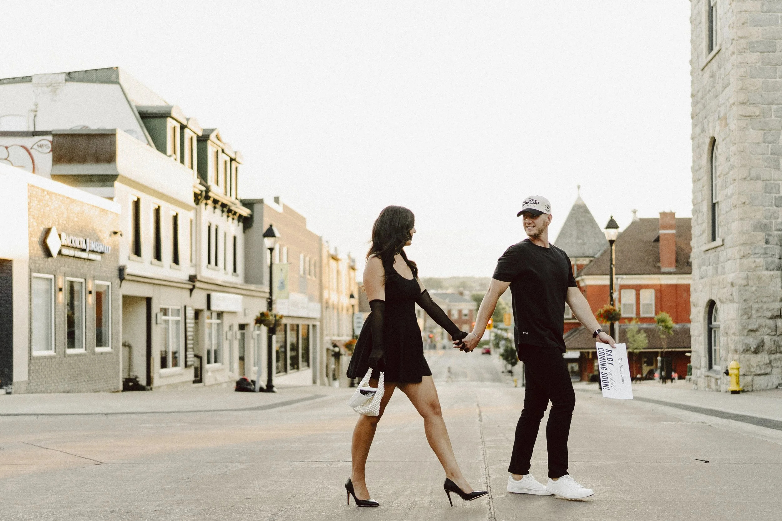 pregnancy announcement in cambridge, ontario  