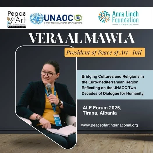 Vera Al Mawla at Anna Lindh Foundation Forum 2025