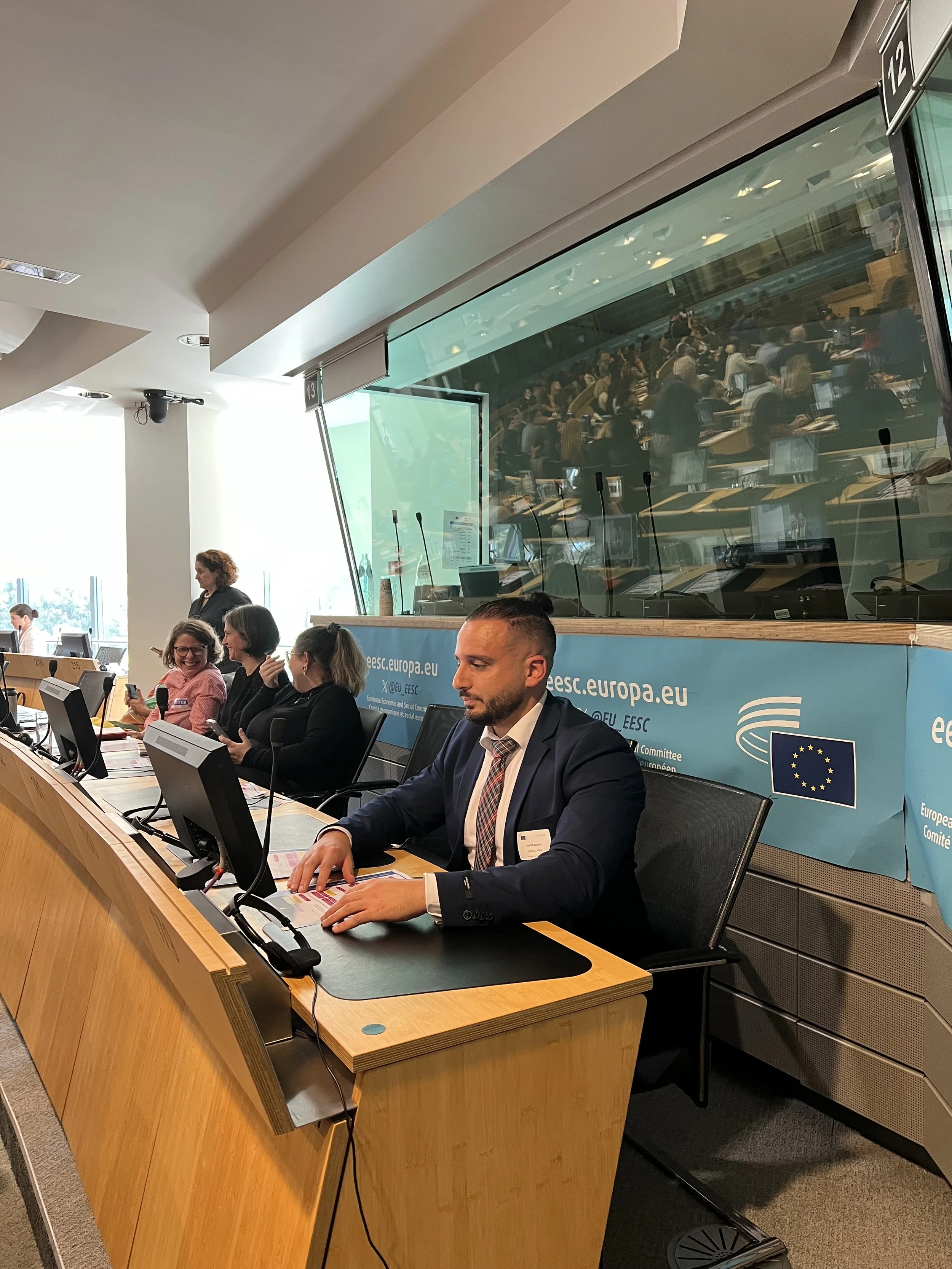 Voice for Change: Mahdi Yahya at the European Parliament