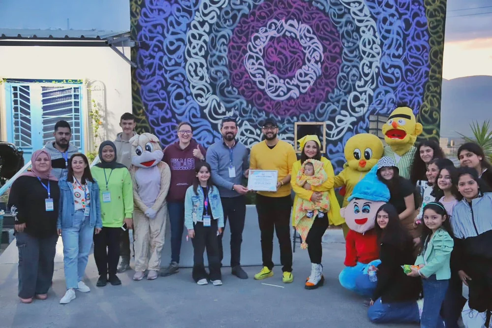Children holiday celebration at Peace of Art center