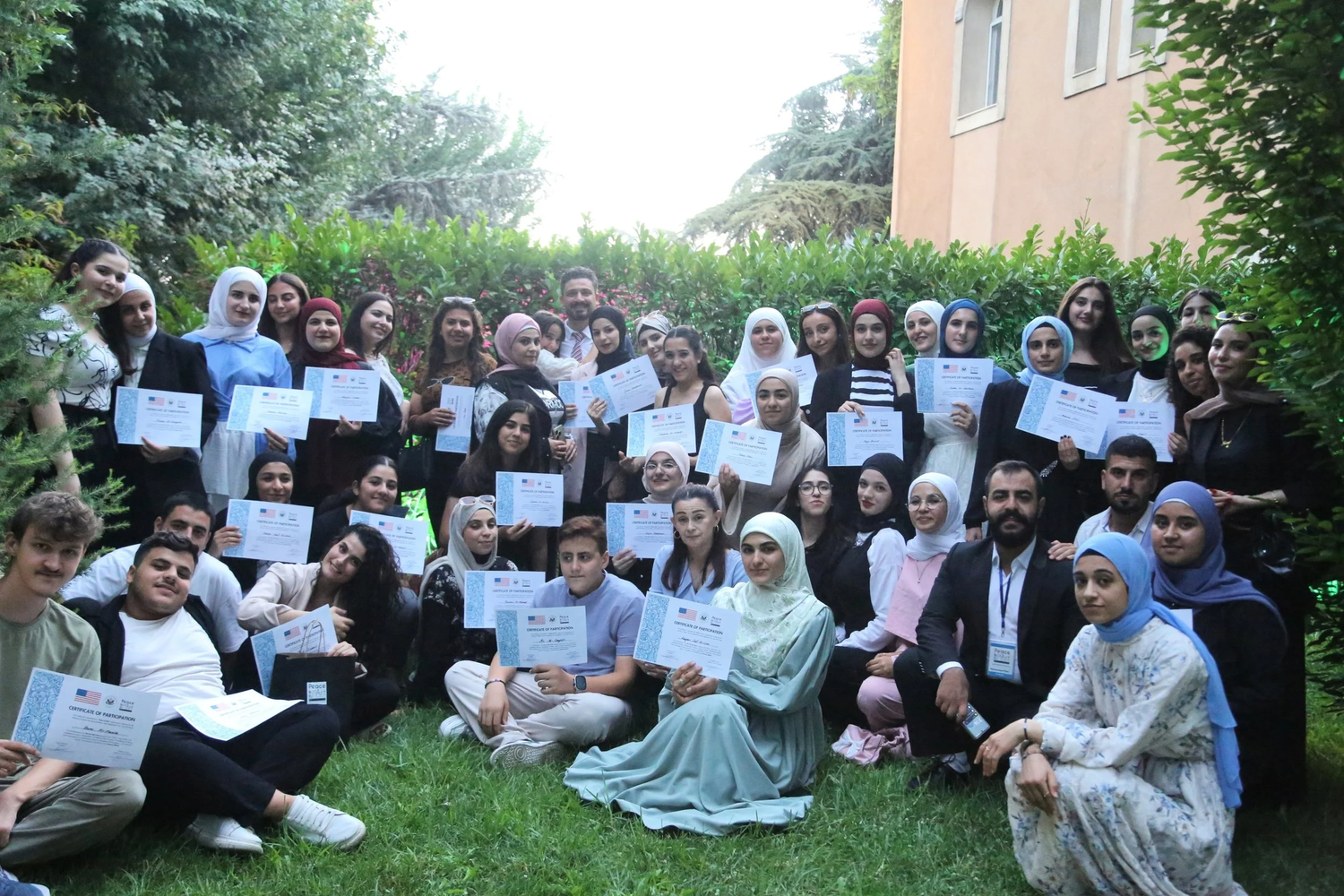 Participants at We Are the Future closing event