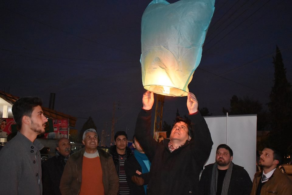 Candlelight solidarity action for victims of random shootings