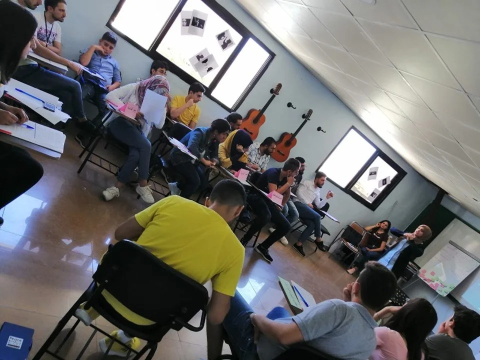 Youth debate training at Peace of Art