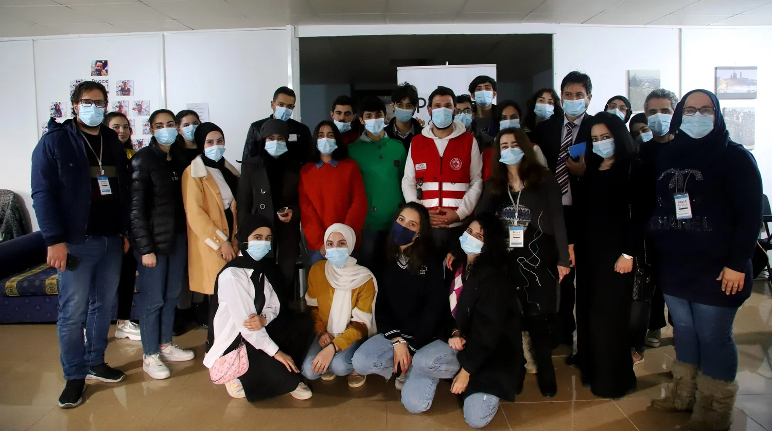 Lebanese Red Cross cholera awareness seminar Peace of Art