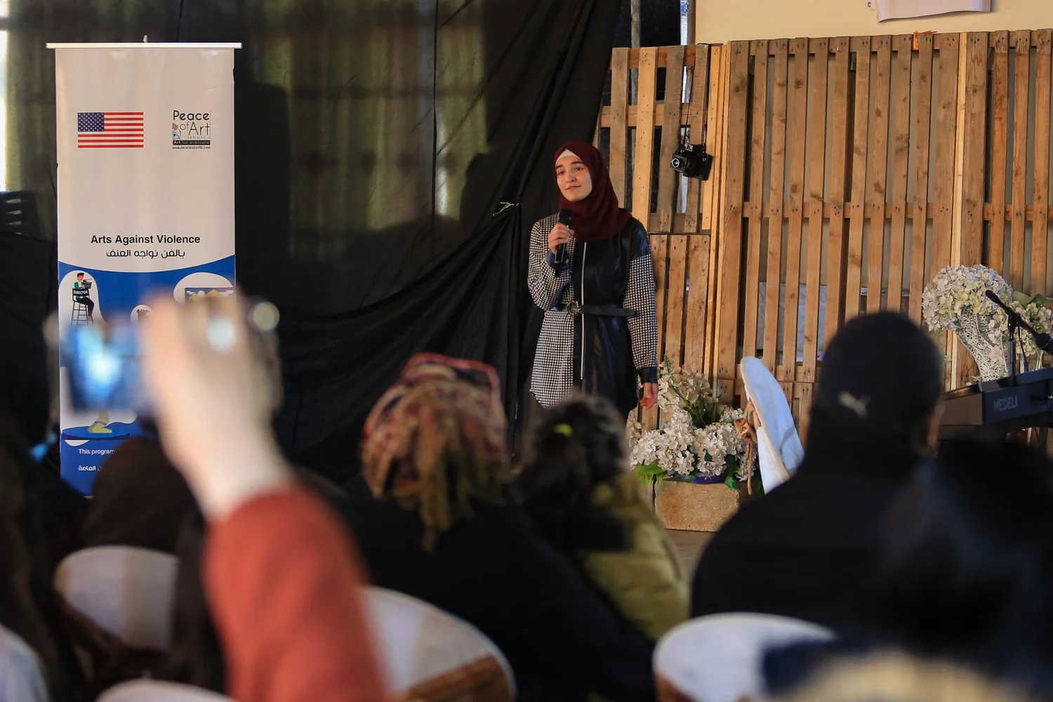 Art Against Violence artistic concert in Arsal