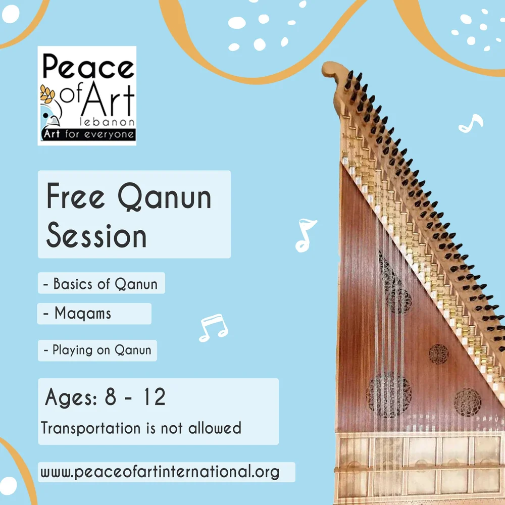 Qanun music sessions at Peace of Art