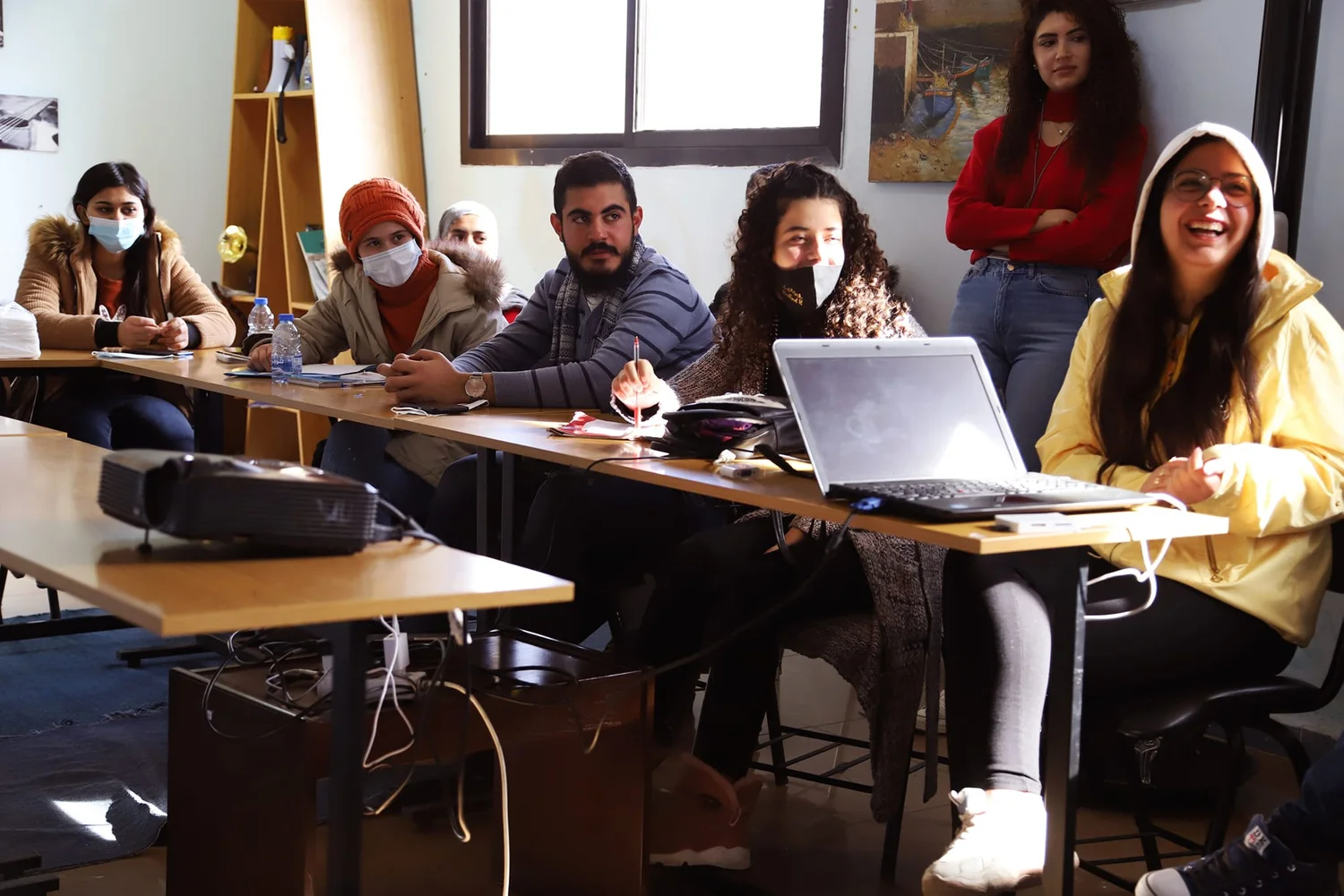Young Media Creators training at Peace of Art