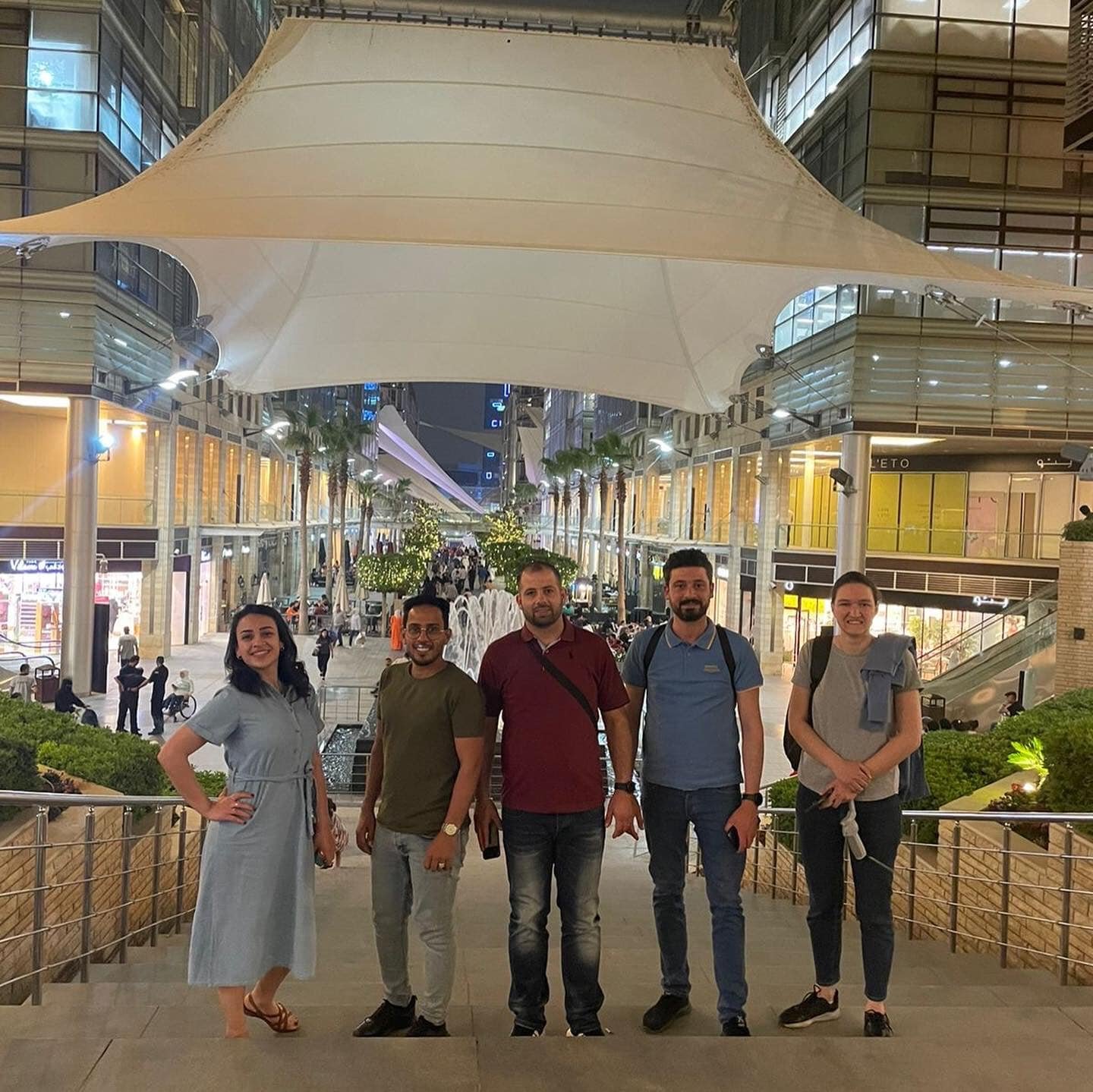 Peace of Art team at UNOY meeting in Amman Jordan