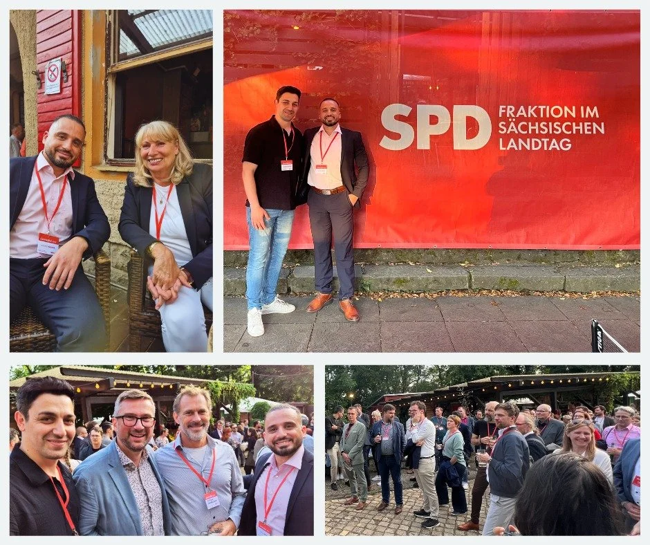 Mahdi Yahya at SPD summer gathering Dresden
