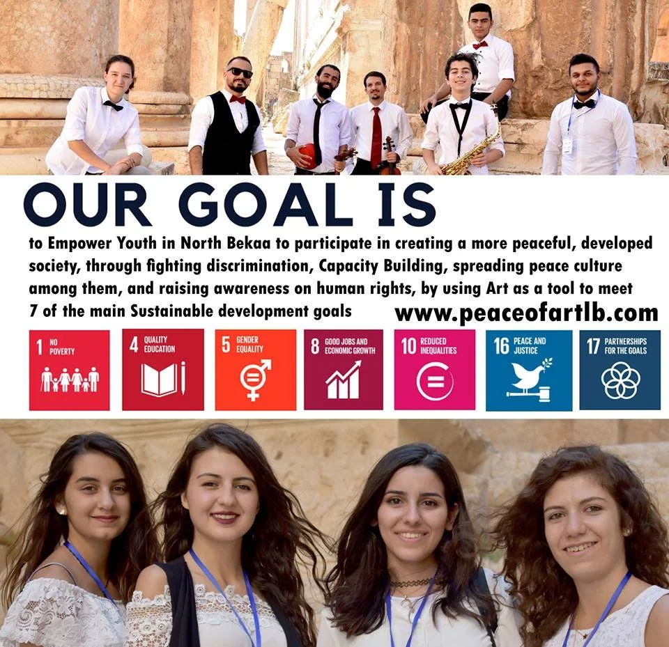 Peace of Art 2018 youth empowerment and sustainable development goals