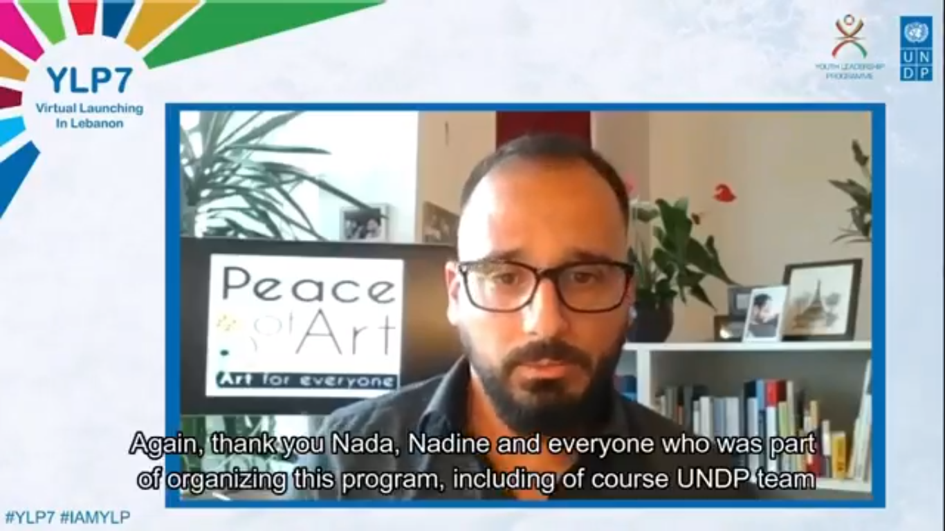 Mahdi Yahya speaking at UNDP Youth Leadership Programme 7