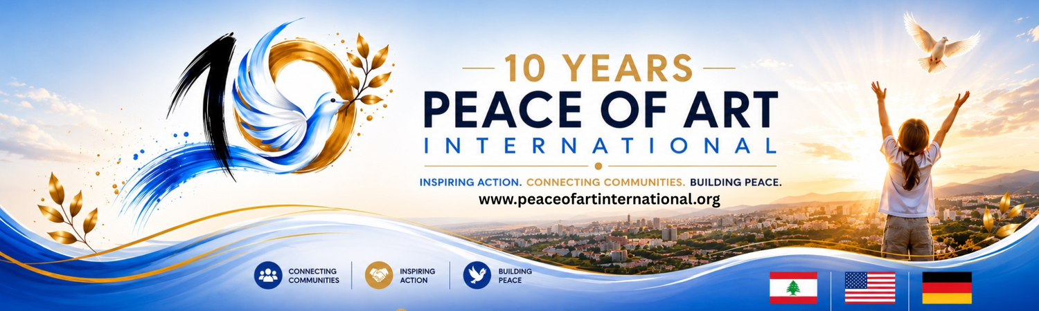 10 Jahre Peace of Art International mit Deutschland, USA und Libanon