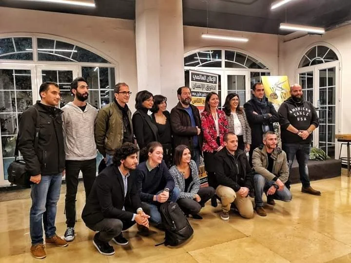 Snap for Human Rights exhibition participants