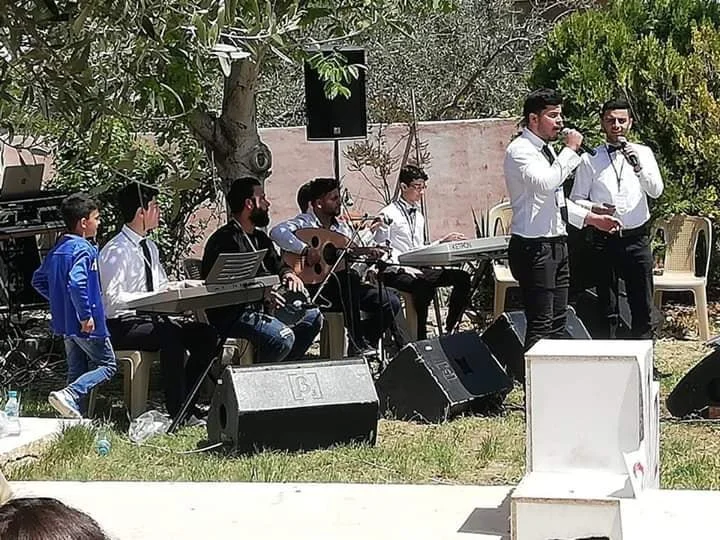 Peace of Art band performing at Be Their Voice event