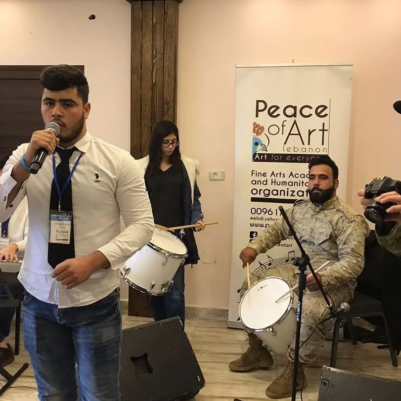 Peace of Art band at Lebanese Independence Day event