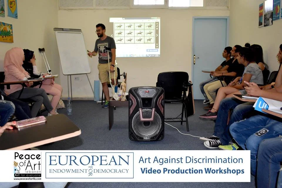 Film production training under Art Against Discrimination