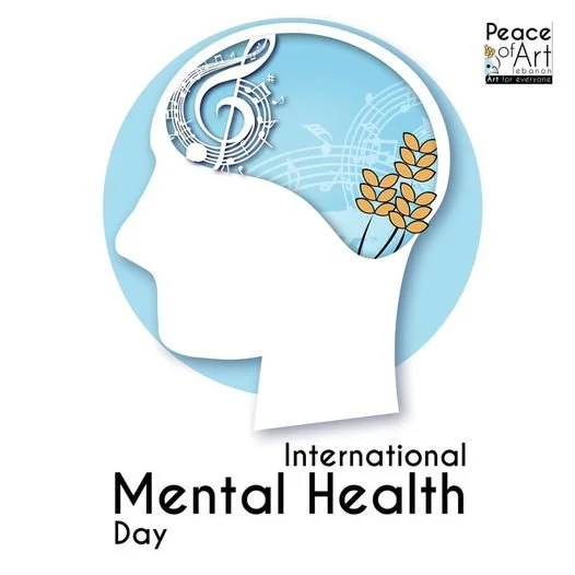 Peace of Art International Mental Health Day artwork