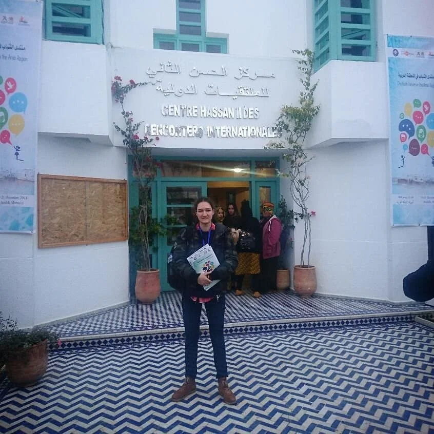 Vera Al Mawla at Arab Region Youth Forum in Morocco