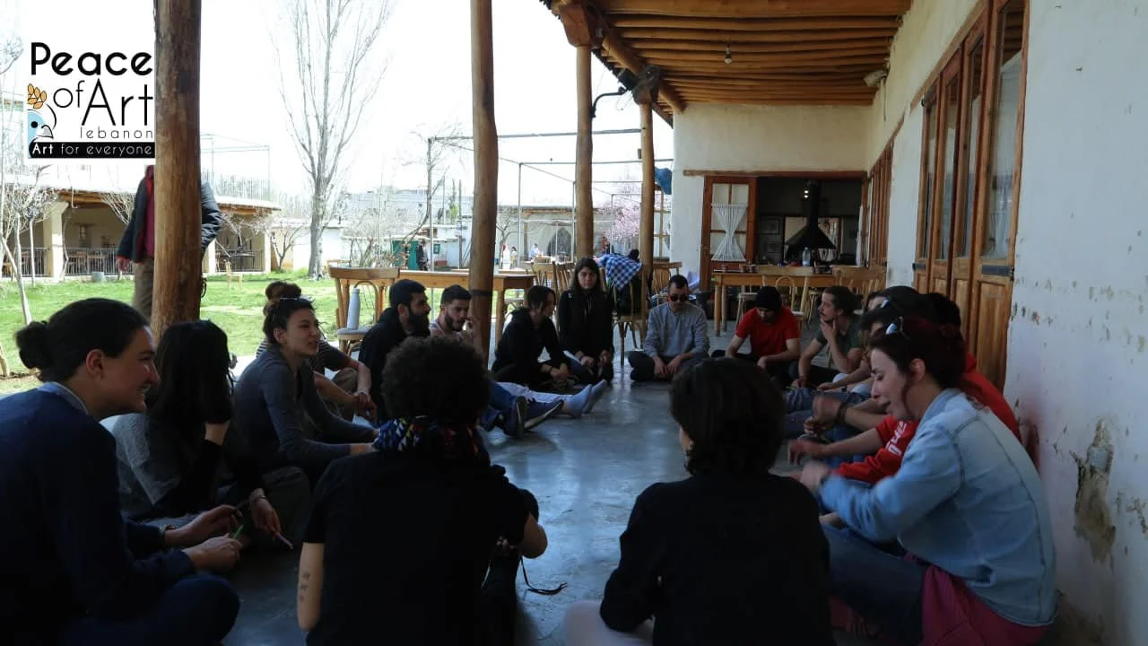 Music and art psychosocial support training at Taanayel
