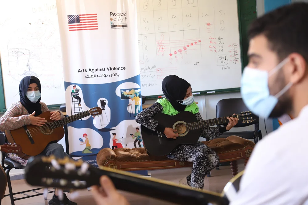 Peace of Art music education workshop