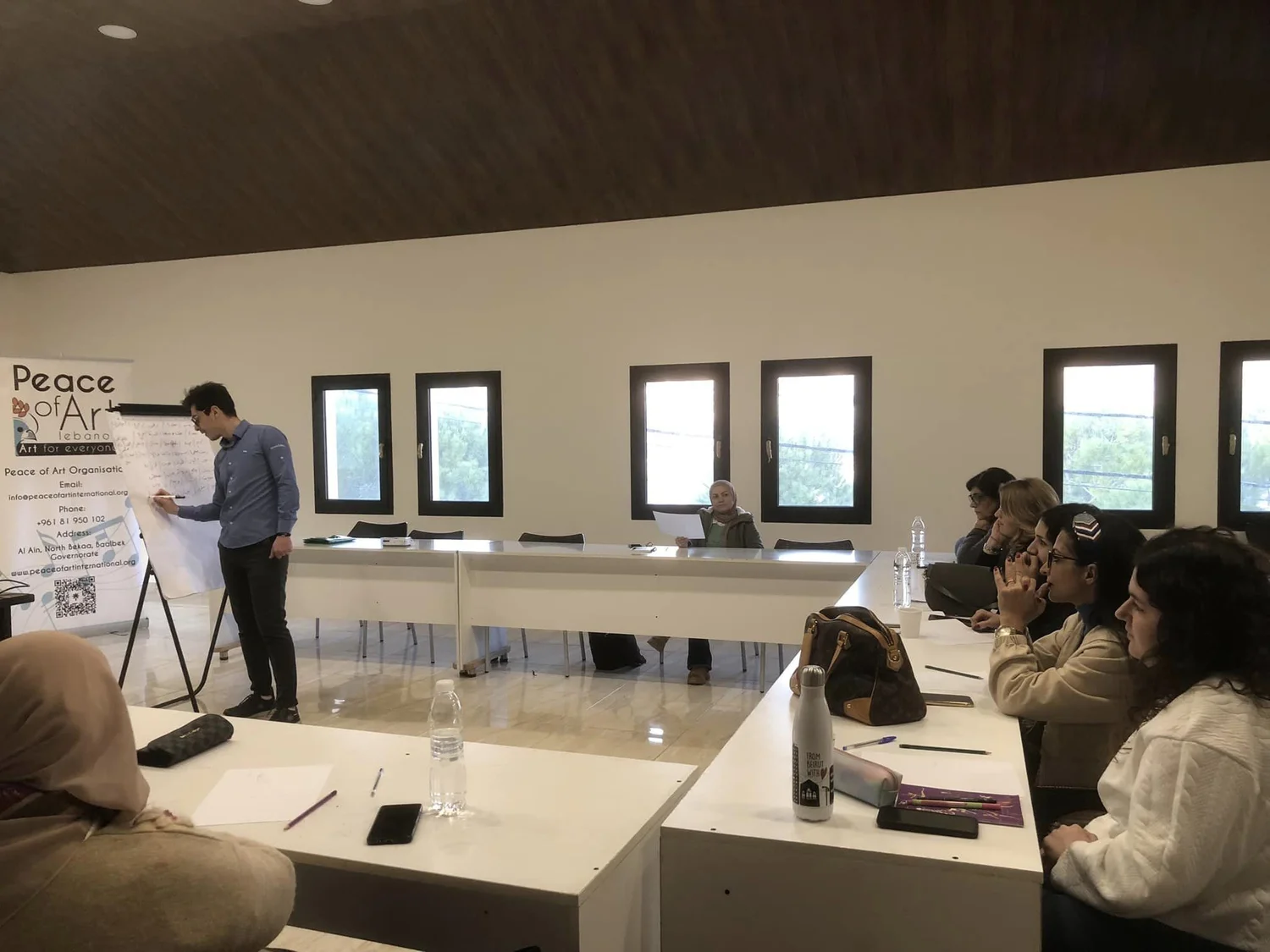 Teacher artistic education during Rendez vous dans la Bekaa