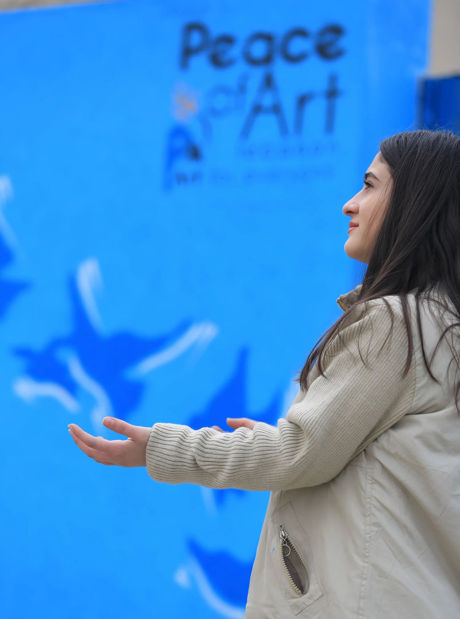 A Picture for Peace mural in Fakiha