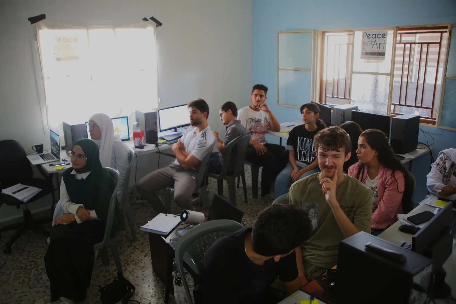 Young participants in programming and entrepreneurship training