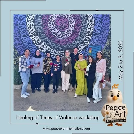 Healing in Times of Violence workshop at Peace of Art