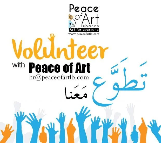 Peace of Art volunteer recruitment