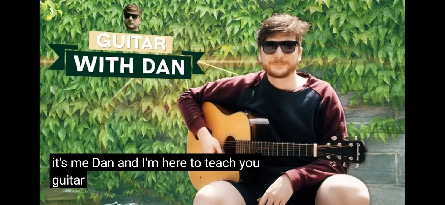 Guitar with Dan online music lessons during COVID-19