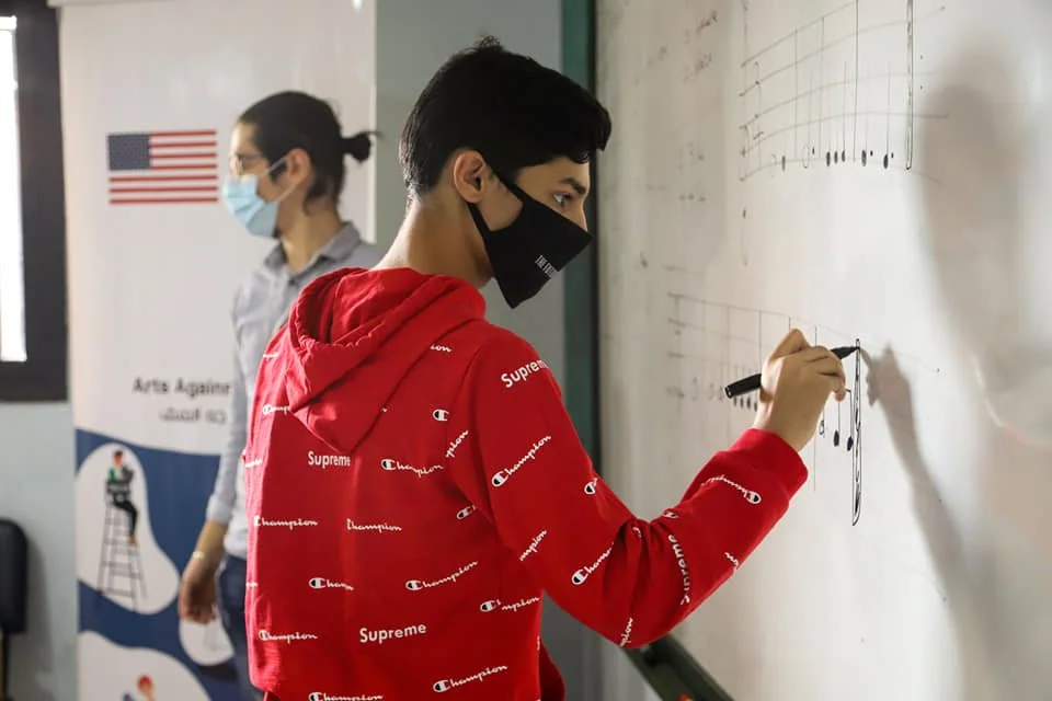 Music education during Art Against Violence