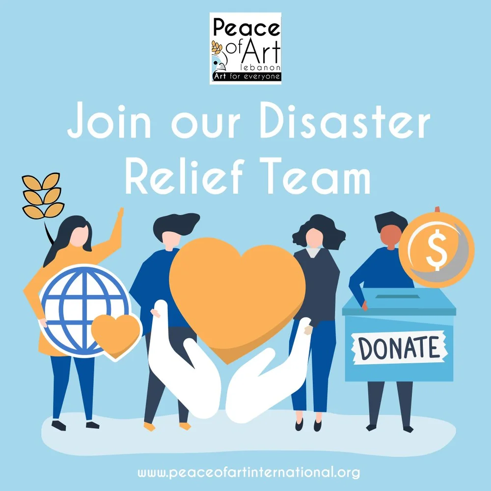 Join Peace of Art Disaster Relief Team