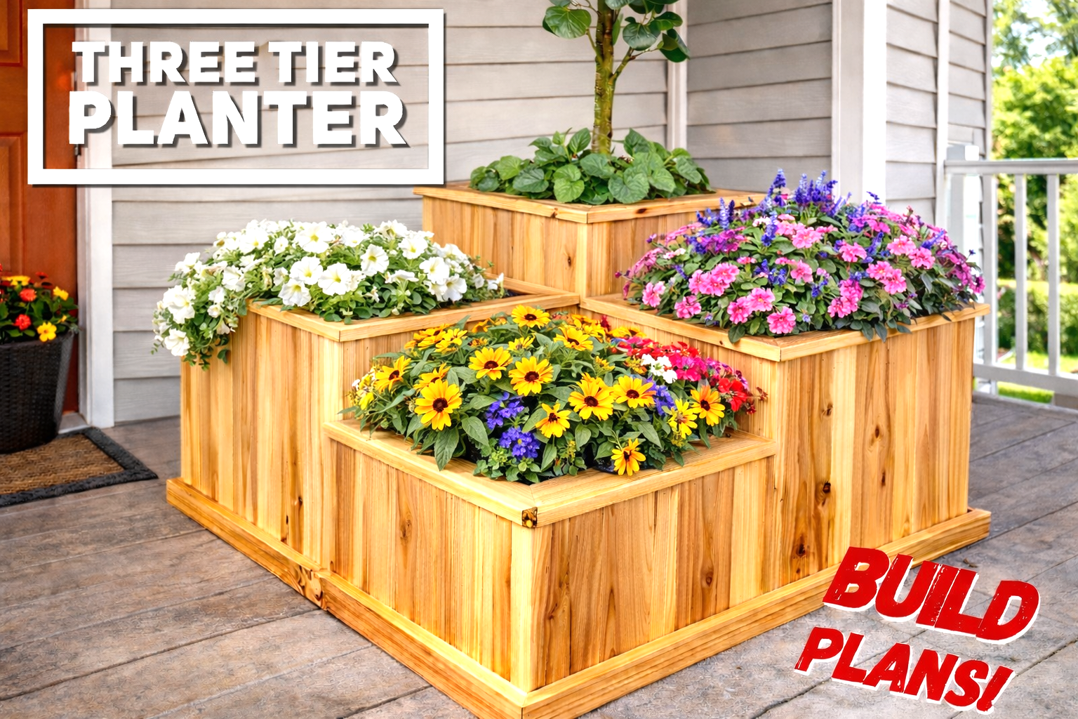 Three Tier Planter Plan