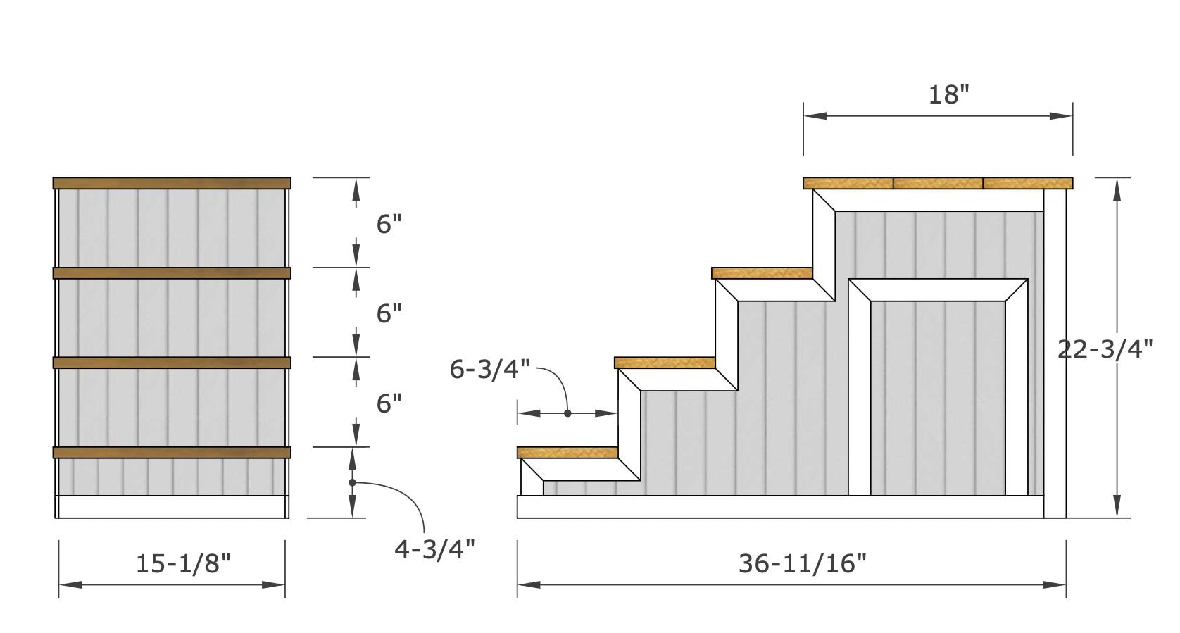 DIY Pet Stairs/Steps Plan — Matthew Peech Woodworking