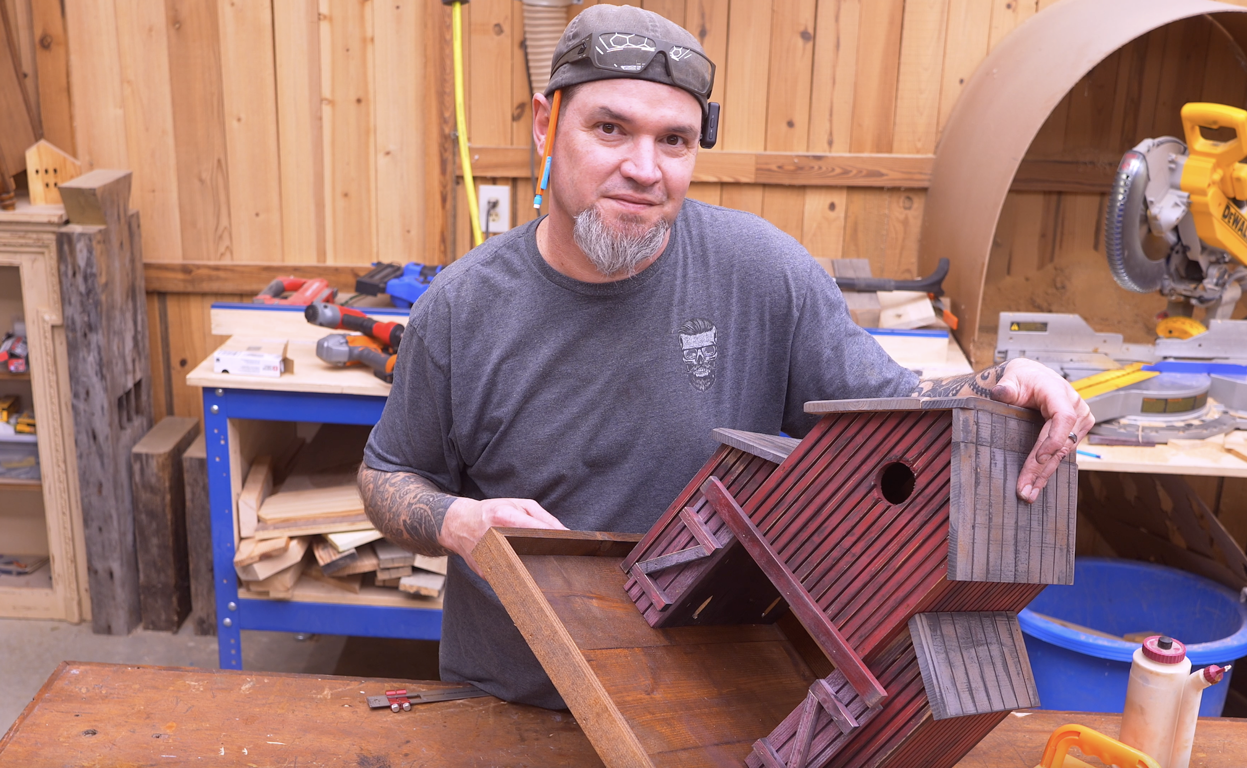 How to Build a Rustic Barn Bird Feeder Birdhouse (Step-by-Step DIY Guide)