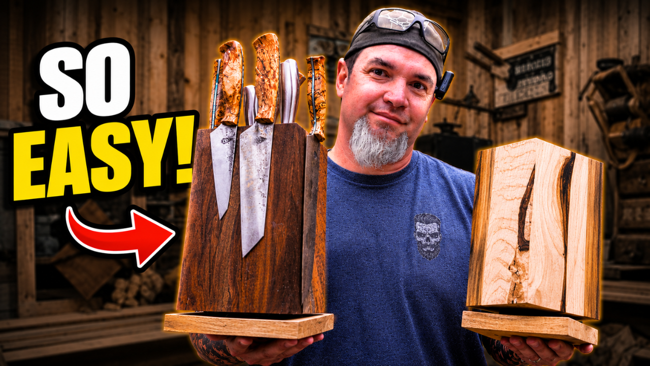Build a Premium Magnetic Knife Holder That Customers Love