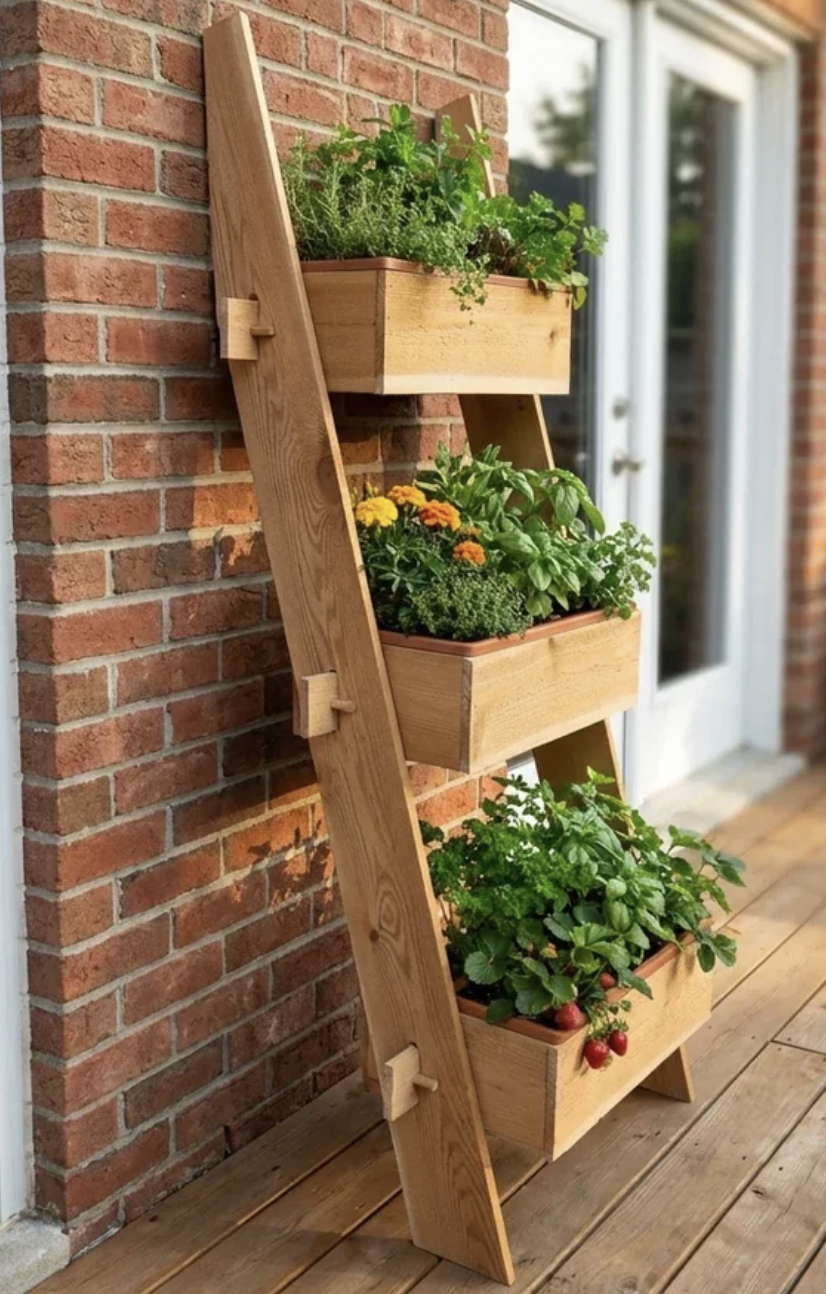 Build a Modern Leaning Planter Using Fence Pickets