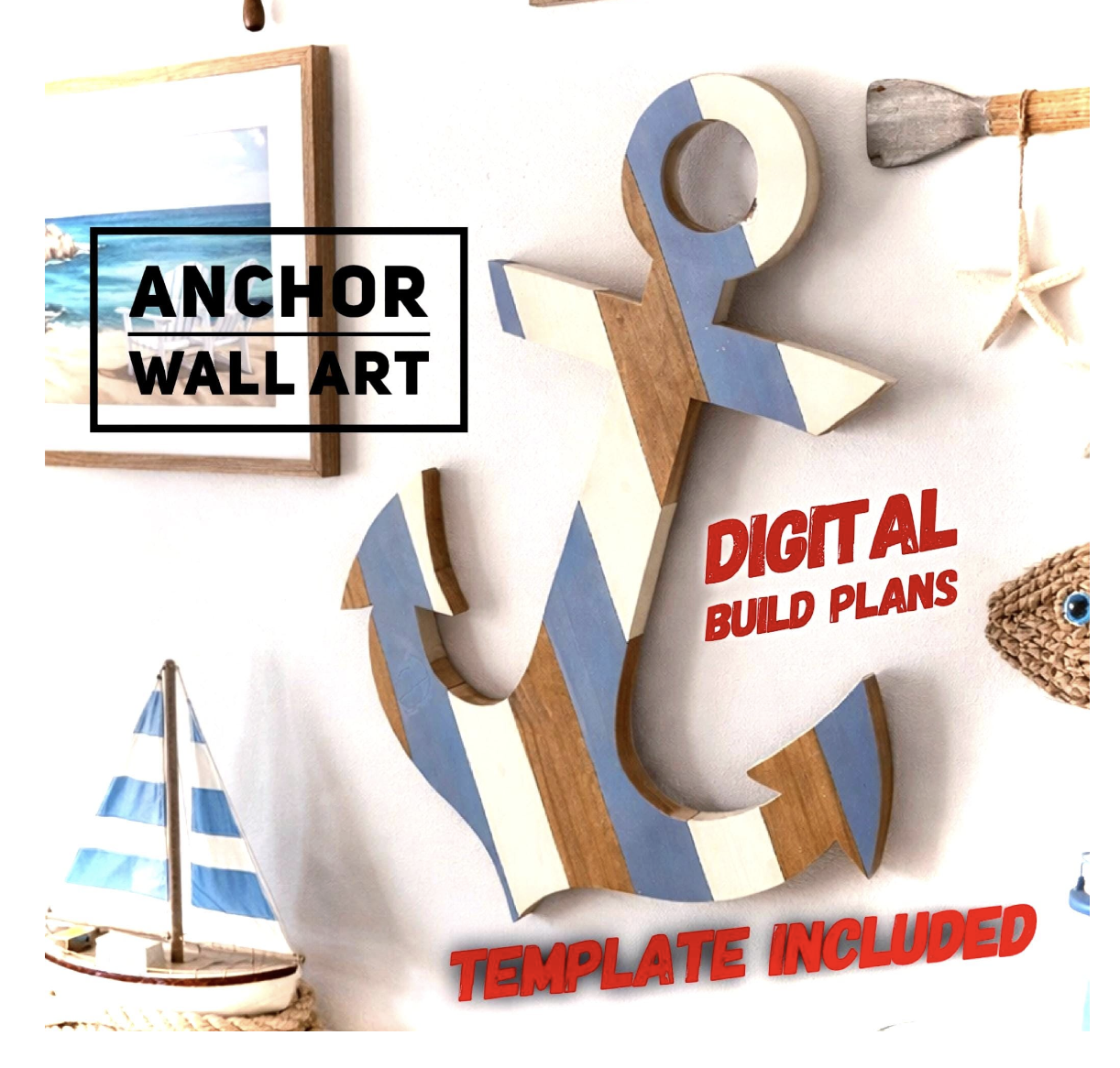 One Picket Decorative Anchor Plan