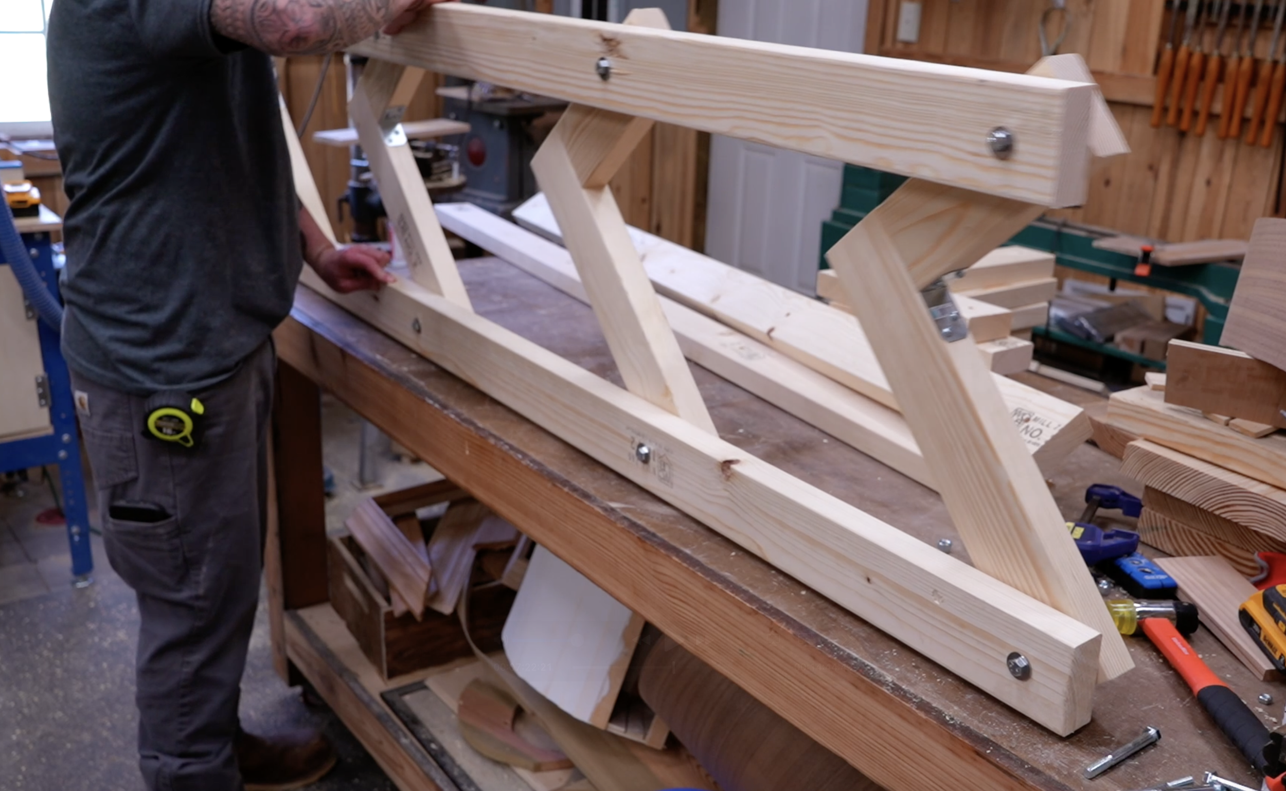 DIY Transforming Storage Shelf — Matthew Peech Woodworking