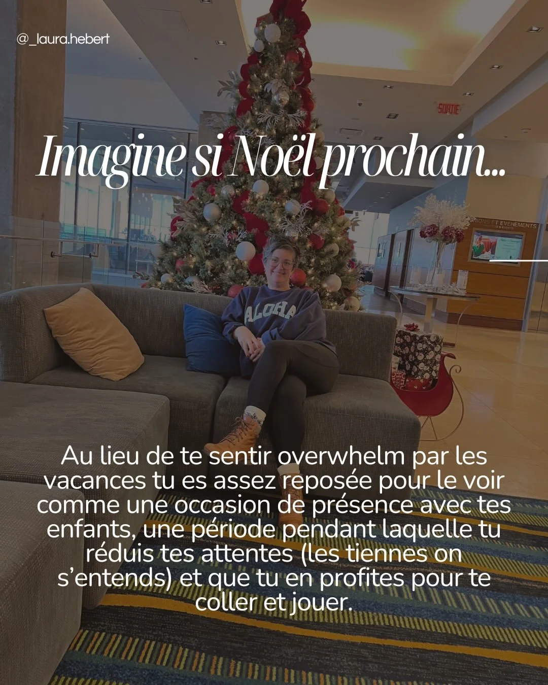 Cette version de toi est plus pr&egrave;s que tu le penses.

Le premier pas c&rsquo;est de prendre la d&eacute;cision de te choisir.

De te placer au centre de ta vie.

parce que tu sais que ta r&eacute;alit&eacute; ne changera pas.

C&rsquo;est ta f