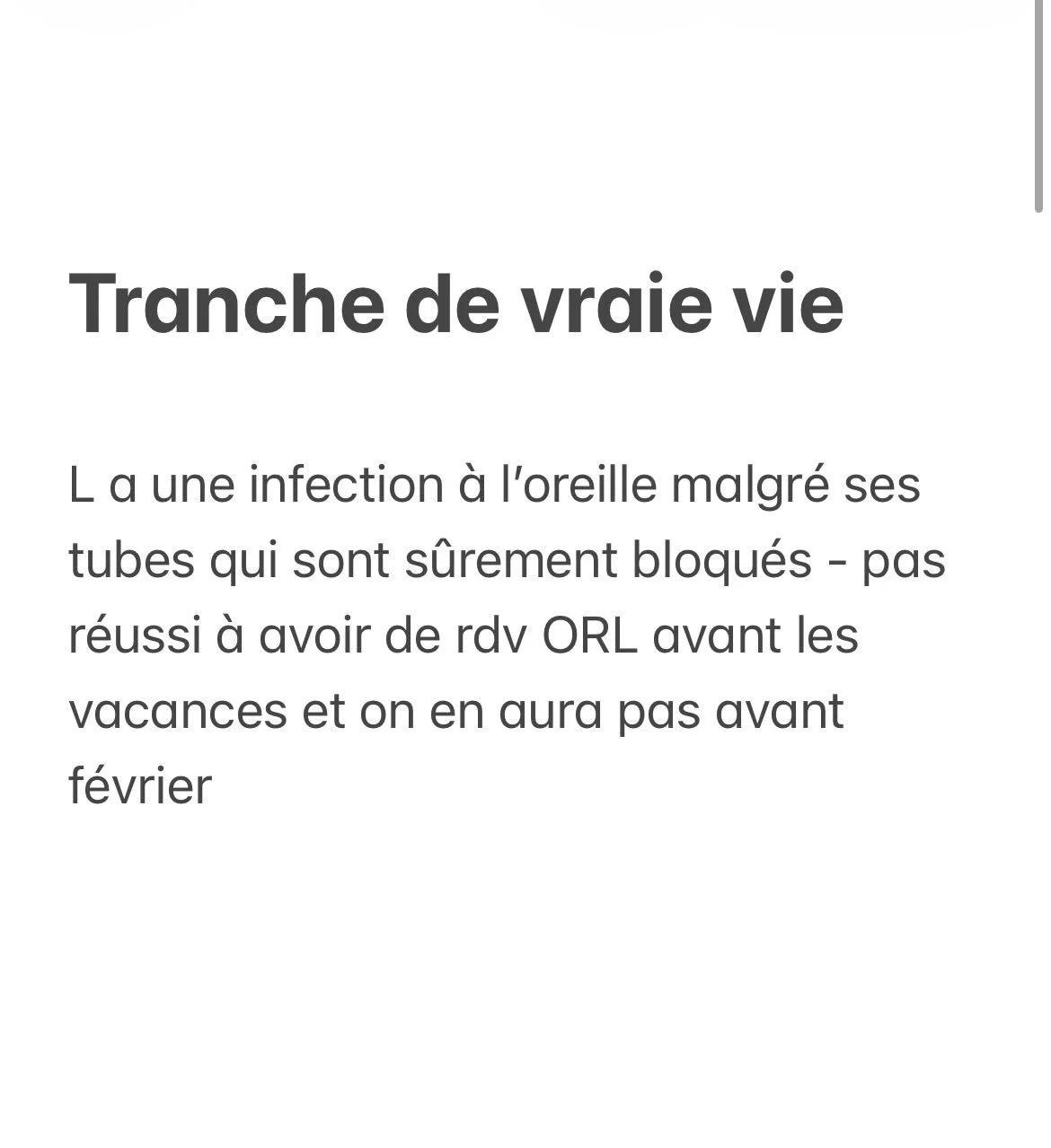 Si tu es curieuse, oui j&rsquo;ai fini par me rendormir et le reste de la nuit s&rsquo;est pass&eacute; sans r&eacute;veil. 

Lors de ta prochaine nuit d&rsquo;insomnie caus&eacute;e par un cerveau qui spin trop tu pourrais ne plus &ecirc;tre seule.
