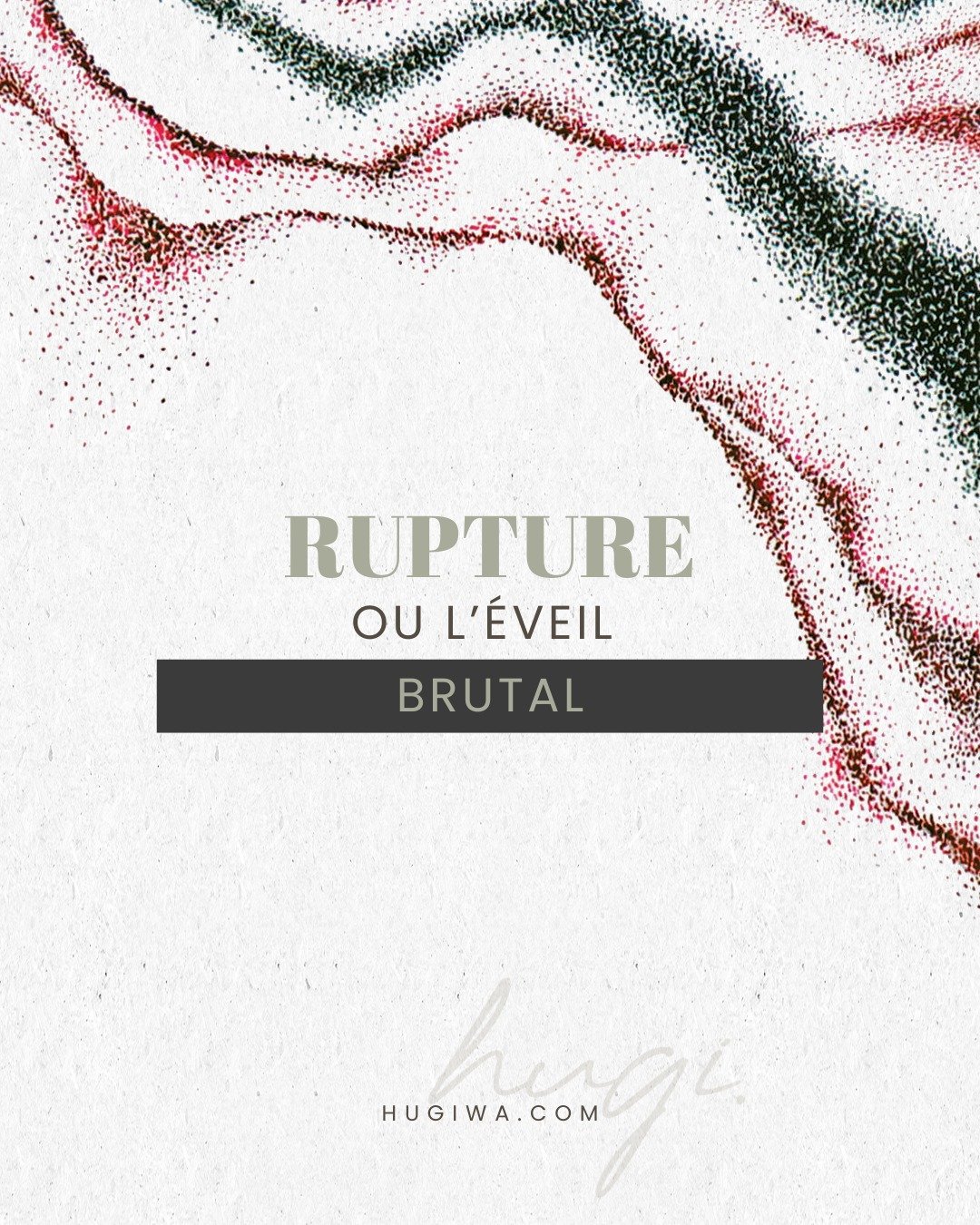 &quot;Rupture ou l'&eacute;veil brutal&quot;
&bull;
Un jour, mon corps et ma t&ecirc;te m'ont l&acirc;ch&eacute;e.
Et, paradoxalement, c&rsquo;est ce jour-l&agrave; que tout a vraiment commenc&eacute;.

Je le dis souvent : sans cet effondrement, je n