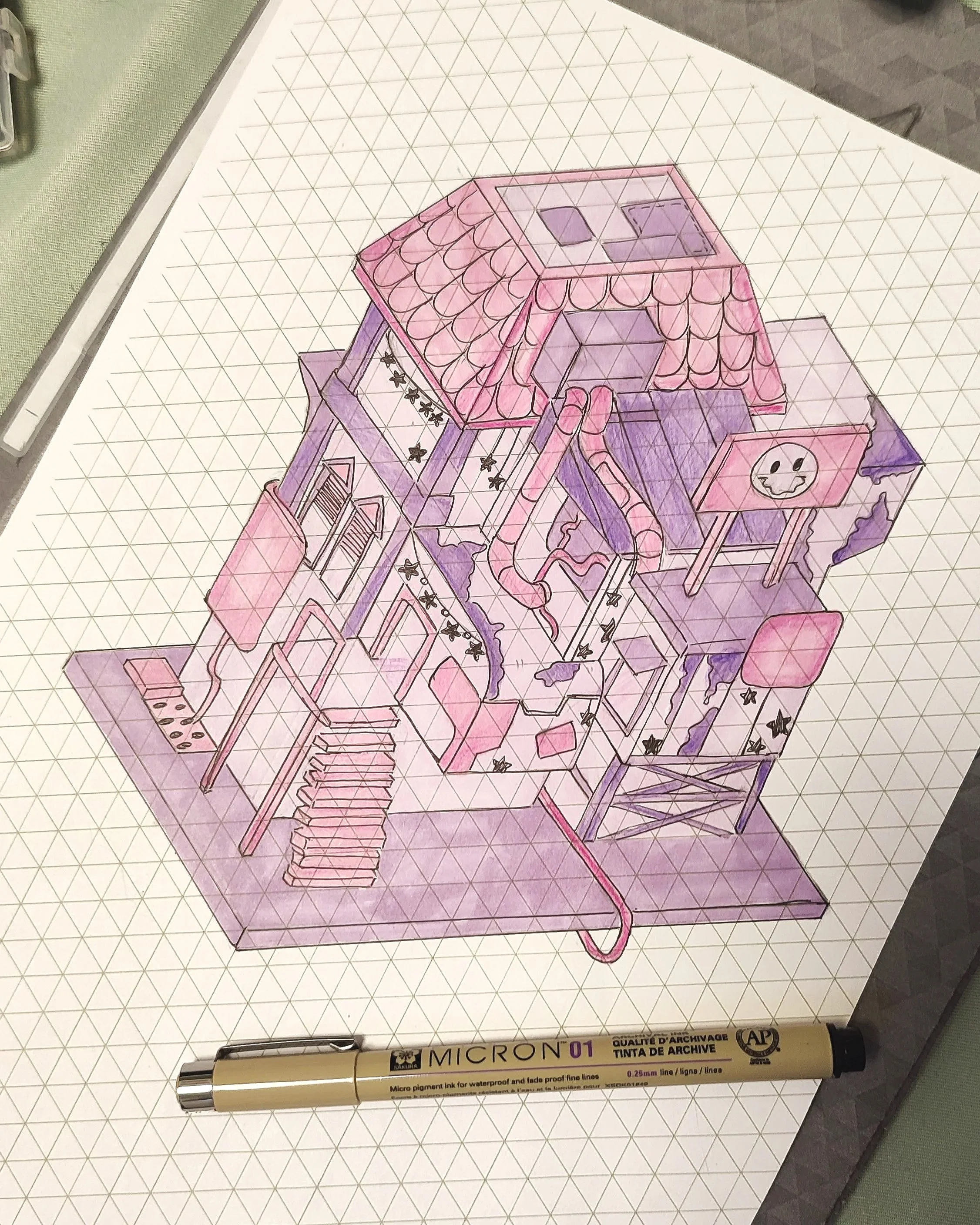 Cours de perspective isométrique